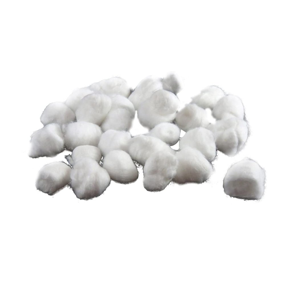 NinthAvenue Basics 400pcs Makeup Cotton Balls Soft Absorbent Disposable Cotton for Gentle Makeup Removal and Application for Salon and Beauty Use