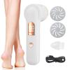 Electric Foot File - Electric Foot Buffer, Electric Pedicure Tool | Foot Callus Remover, Rechargeable Electric Foot Scrubber, Professional Foot Care Tool, Portable Foot Sanders for Feet Home Travel view 1