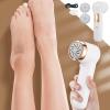 Electric Foot File - Electric Foot Buffer, Electric Pedicure Tool | Foot Callus Remover, Rechargeable Electric Foot Scrubber, Professional Foot Care Tool, Portable Foot Sanders for Feet Home Travel view 2