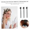 ASAKKURA 3pcs Dual Eyebrow Eyelash Brush Portable Handle Eyebrow Shaper Eyelash Curler Comb for Precise Grooming Travel Salon Personal Use view 4