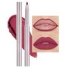 evpct Silky Lip Liner Pencil Retractable, Plum Red Smooth Lip Liner Creamy Velvet Lipliner Long-Lasting for Korean Makeup Contouring Matte Lip High Pigmented Rich Colors Crayon Lipstick Pen 01 view 1
