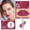 evpct Silky Lip Liner Pencil Retractable, Plum Red Smooth Lip Liner Creamy Velvet Lipliner Long-Lasting for Korean Makeup Contouring Matte Lip High Pigmented Rich Colors Crayon Lipstick Pen 01 view 2
