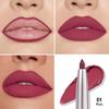 evpct Silky Lip Liner Pencil Retractable, Plum Red Smooth Lip Liner Creamy Velvet Lipliner Long-Lasting for Korean Makeup Contouring Matte Lip High Pigmented Rich Colors Crayon Lipstick Pen 01 view 3