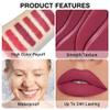 evpct Silky Lip Liner Pencil Retractable, Plum Red Smooth Lip Liner Creamy Velvet Lipliner Long-Lasting for Korean Makeup Contouring Matte Lip High Pigmented Rich Colors Crayon Lipstick Pen 01 view 4