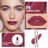 evpct Silky Lip Liner Pencil Retractable, Wine Red Smooth Lip Liner Creamy Velvet Lipliner Long-Lasting for Korean Makeup Contouring Matte Lip High Pigmented Rich Colors Crayon Lipstick Pen 06 view 2