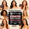 BELEMIR Keratin Hair Mask  Deep Conditioning for Damaged Hair  Collagen & Argan Oil Treatment  Hydrating & Repairing  Sulfate & Paraben Free  500 ml / 16.9 fl oz view 4