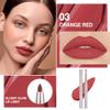 evpct Silky Lip Liner Pencil Retractable, Red Brown Smooth Lip Liner Creamy Velvet Lipliner Long-Lasting for Korean Makeup Contouring Matte Lip High Pigmented Rich Colors Crayon Lipstick Pen 03 view 2