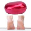 2 in 1 Stainless Steel Foot Scraper, Home Foot File Callus Remover Simple Use and Effective Exfoliation for Dead Skin and Calluses (Rose red) view 3