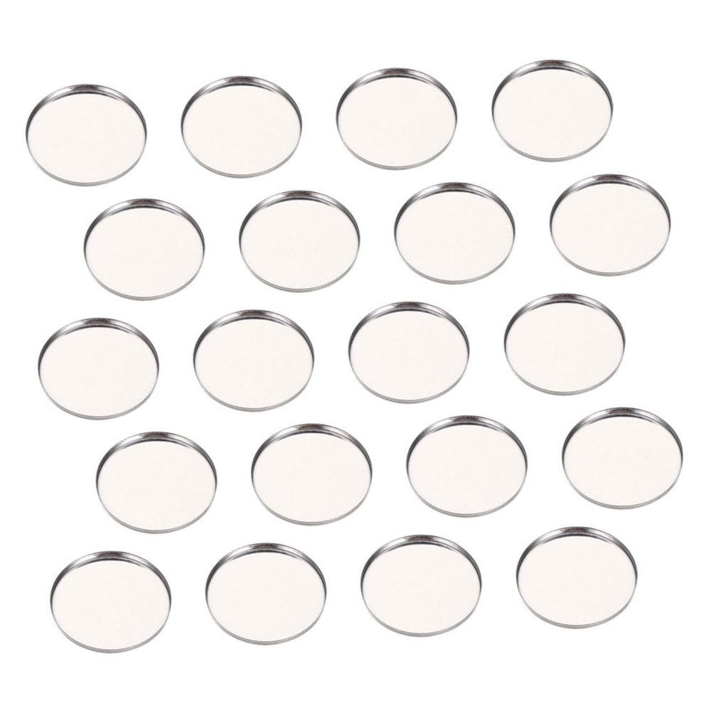 DIY Eyeshadow Pallet Set 50pcs Empty Round Tte for Facial Products Compact Lightweight