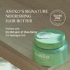 Anuko Nourishing Hair Butter for Damaged Hair, 6.7 oz, Shea Butter & Green Tea, Korean Hair Care, Hair Treatment Mask, Vegan Protein view 2