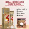 Hemorrhoid Cream, Herbal Hemorrhoid Ointment, Natural Itching & Burning Relief Hemorrhoidal Cream, External Discomfort Support for Men Women 20g view 2