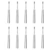 10pcs Professional Stainless Steel Cuticle PusherCuticle Nail Pusher and Trimmer Nail Cuticle ForkFinger Cuticle Cleaner Fork Pusher Nail Art Tools Nail Art Tool for Fingernails and Toenails view 1