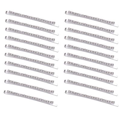 20PCS Rhinestone Bobby Pins Decorative Bobby PinsSilver Bobby Pins for Hair,for Hair Fancy Hair ClipsElegant Rhinestone Hair Pins Alloy Crystal Hair ClipsDiamond Hair Accessories Metal