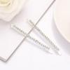20PCS Rhinestone Bobby Pins Decorative Bobby PinsSilver Bobby Pins for Hair,for Hair Fancy Hair ClipsElegant Rhinestone Hair Pins Alloy Crystal Hair ClipsDiamond Hair Accessories Metal view 3