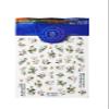 5D Embossed Nail Stickers for Nail Art - Self-Adhesive Floral Nail Decals, Summer Plant Nail Art Stickers for Manicure Decoration (1941) view 1