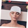 100pcs Spa Headband Face Wash Head Wraps Non-woven Hairbands One Size Fits Disposable Facial Hair Bands Skin Care Hair Bands White view 4