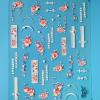 5D Embossed Nail Stickers for Nail Art - Self-Adhesive Floral Nail Decals, Summer Plant Nail Art Stickers for Manicure Decoration (118) view 2