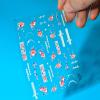5D Embossed Nail Stickers for Nail Art - Self-Adhesive Floral Nail Decals, Summer Plant Nail Art Stickers for Manicure Decoration (118) view 3