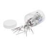 100 Pcs Ball Head Nail Drill Bits Quartz Tungsten Steel Manicure Tool Cuticle Cleaning Ball Head Nail Drill Bits Set view 1