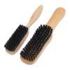 Beard Brush Ergonomic Handle Mustache Straightening Grooming Men Hair Care Set view 4