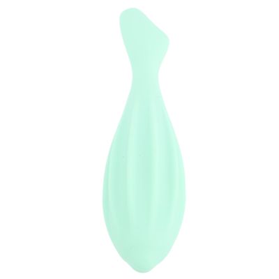 Facial Roller Silicone Face Roller Skin Care Tool Ergonomic Portable Easy Cleaning Silicone Facial Roller Massager (Green)