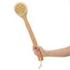 Bath Brush, Long Handle Exfoliating Body Scrubber with Bristle, Shower Back Scrubber with Ergonomic Grip for Skin Massage, Shower Brush for Body and Back view 1