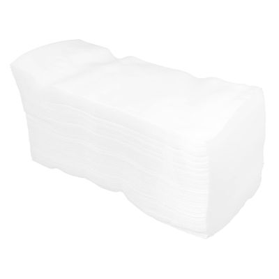 100pcs Disposable Towel Bath Bowl Towels Mats Cooling Washcloths Napkin Hair Towel Cleansing Cloths White Non-Woven Fabric