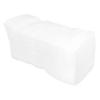 100pcs Disposable Towel Bath Bowl Towels Mats Cooling Washcloths Napkin Hair Towel Cleansing Cloths White Non-Woven Fabric view 1