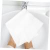 100pcs Disposable Towel Bath Bowl Towels Mats Cooling Washcloths Napkin Hair Towel Cleansing Cloths White Non-Woven Fabric view 4
