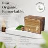 era of nature Best Raw ORGANIC AFRICAN BLACK SOAP, for Dry Skin and Skin Conditions. Pure & Natural Ingredients, Imported From Ghana - 2lb (32oz) view 4