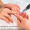 100 Pcs (180 Grit Pink)Sanding Bands Nail Drill Bit with 0.31in diameter,Nail Drill Bits Extreme Fine Grit Sanding Band,Sanding Belt Upgrade Mandrel Bits,Professional Nail Drill Bit for Acrylic Nails view 2