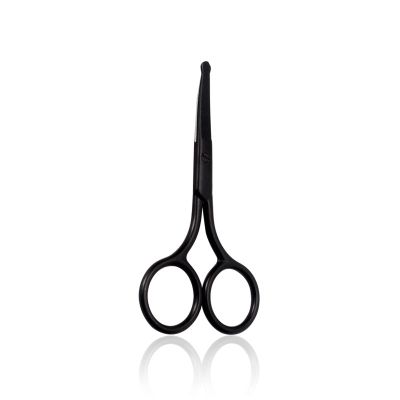 LEIXIUSM Office Scissors,Craft Scissors,1 Pcs Stainless Steel Eyebrow Scissor Eyebrow Trimmer Eyebrow Eyelashes Nose Hair Scissor Manicure Scissors Cutter Nail Tools Scissors(Silver)