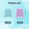 4pcs Skin Spatula Silicone Cover, Silicone Face Scrubber Cover for Blackhead Remover Face Scraper for Ultrasonic Skin Scrubber Face Spatula Deep Cleansing (Arc-Shaped Mouth) view 2