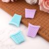 4pcs Skin Spatula Silicone Cover, Silicone Face Scrubber Cover for Blackhead Remover Face Scraper for Ultrasonic Skin Scrubber Face Spatula Deep Cleansing (Arc-Shaped Mouth) view 3