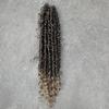 Goddess Passion Twist Crochet Hair with Curly Ends 18 Inch 3 Packs Boho Style Pre Looped Pre-twisted Braids Hair Extension (#1B/27) view 3