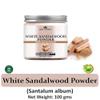 100% Pure & Natural White Sandalwood Powder - for Brightening & Glowing Skin, Face Pack (100 GMS) view 2