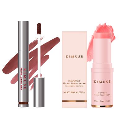 KIMUSE Peel Off Lip Stain & Hydrating Multi Balm Stick