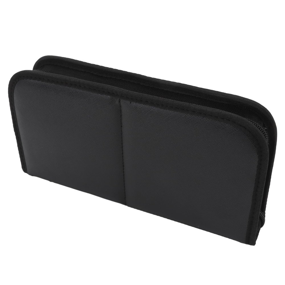 23 Holes Folding Makeup Brush Bag, Large Capacity Waterproof PU Leather Cosmetic Brush Storage Holder for makeup artists to use and carry