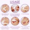 10 beautiful butterfly tattoo stickers, disposable temporary tattoo stickers, suitable for girls' decoration, birthday party decoration, daily makeup carnival (mixed style) view 3