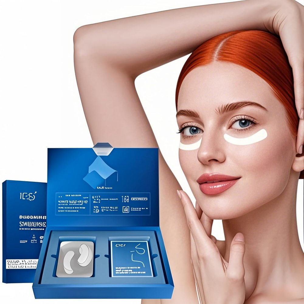 FVOSDAVV Puffy Eye Mask Under The Eyes-freeze-drying Technology 3 Pairs of Anti-wrinkle Eye Pads
