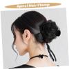 Beatifufu Black Resin Spiral Dome Bun Maker Hair Clip Nonslip Hair Holder for Easy Updos and Lightweight Design for Women and Girls for Everyday Styling view 3