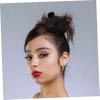 Beatifufu Black Resin Spiral Dome Bun Maker Hair Clip Nonslip Hair Holder for Easy Updos and Lightweight Design for Women and Girls for Everyday Styling view 4