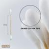 Bamboo Essentials Eco-Friendly Cotton Swabs  500 Count  Biodegradable, Plastic-Free, Sustainable Bamboo & Organic Cotton Buds  Gentle for Sensitive Skin view 3