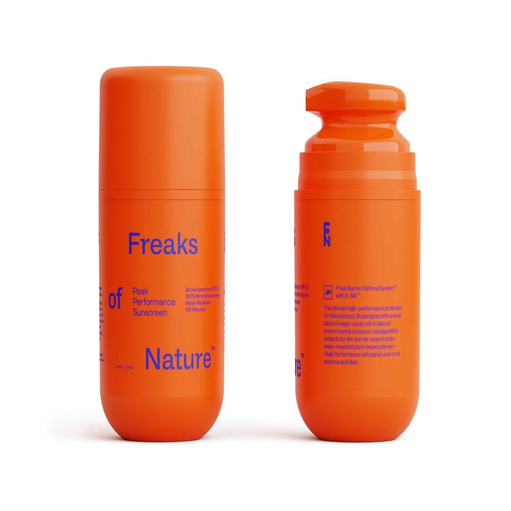Peak Performance SPF 50 | 100% Mineral Sunscreen | Lightweight, Fast-Absorbing, 80-Min Water-Resistant | Plant-Based, Eco-Friendly, Reef-Safe, Cruelty-Free | All Skin Types| 1.7 oz I Pack of 2