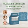 Caboo Tree Free Disposable Face Towels  50 Soft, Lint-Free Towels | Extra-Large 10x11.5 | Gentle Alternative to Makeup Wipes & Washcloths view 2