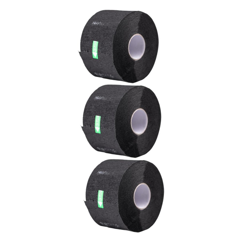 FOMIYES Disposable Neck Covering Papers for Hair Cutting Stretchy Paper Neck Strips for Adults Material