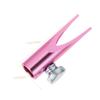 LALADEFIEE Eyebrow Pencil Sharpener Manual Dual-Sided Makeup Tool for Boy Girl and Students Compact Design with Cutter for and Office Use Pink view 2