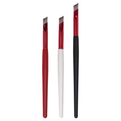 3pcs Angled Eyebrow Brush Professional Multifunctional Makeup Angled Eyebrow Brush for Cosmetic