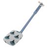 Long Handle Shower Brush, Ergonomic Exfoliating Back Scrubber Bath Body Brush with Replacement Washcloth, Frosted Fabric Materials for a Relaxing Bath Experience (#2) view 1