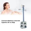 Long Handle Shower Brush, Ergonomic Exfoliating Back Scrubber Bath Body Brush with Replacement Washcloth, Frosted Fabric Materials for a Relaxing Bath Experience (#2) view 2